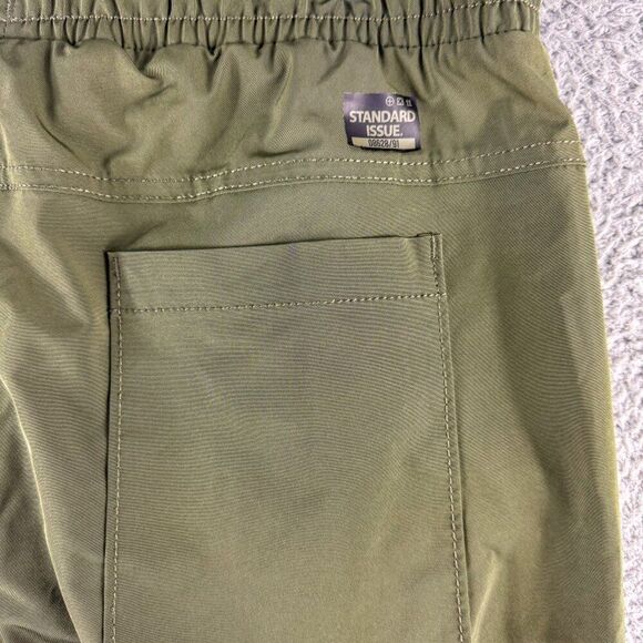 Southpole Track Pants Mens Medium Green Swishy Athletic Windbreaker Joggers Run - Picture 10 of 16